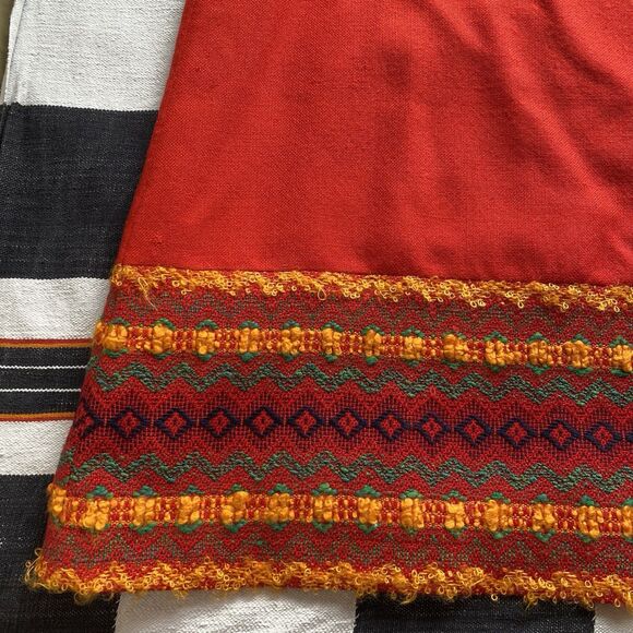 Vintage 70’s Arola Finnish Handmade Wool Maxi Skirt & Vest Set. Size Small. Rare - Picture 12 of 16